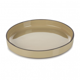 REVOL Caractere Gałka Muszkatołowa 23 cm - talerz obiadowy płytki porcelanowy