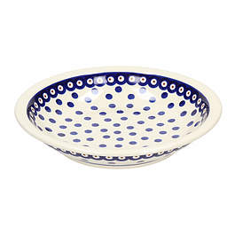 BOLESŁAWIEC GU-1002 DEK. 46 22 cm - talerz obiadowy głęboki ceramiczny