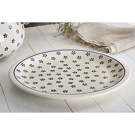 Talerz obiadowy płytki Bolesławiec 27,5 cm - dek. 225
