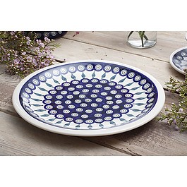 BOLESŁAWIEC GU-1014 DEK. 56 27,5 cm - talerz obiadowy płytki ceramiczny