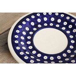 Talerzyk / Spodek ceramiczny GU-908 DEK. 42 Bolesławiec 19 cm
