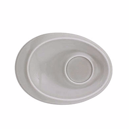 KAHLA Tao Zen 13 cm szary - talerzyk / spodek porcelanowy