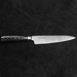TAMAHAGANE San VG-5 Black 15 cm - japoński nóż kuchenny ze stali nierdzewnej