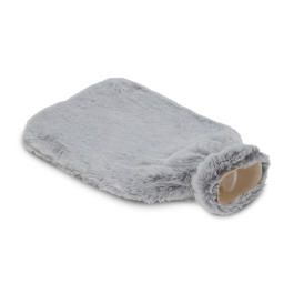 Termofor gumowy w pokrowcu HOT WATER BOTTLE SZARY 1,75 l