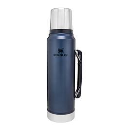 STANLEY Legendary Classic 1 l granatowy - termos próżniowy do kawy i herbaty stalowy