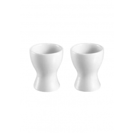 TESCOMA All Fit One 2 szt. białe - kieliszki na jajka porcelanowe