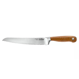 TESCOMA Feelwood 21 cm jasnobrązowy - nóż do chleba ze stali nierdzewnej 