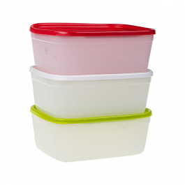TESCOMA Purity Frozen 3 szt. - zestaw pojemników na żywność plastikowych