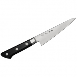 TOJIRO Classic 15 cm czarny - nóż do trybowania ze stali nierdzewnej