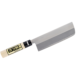 TOJIRO SHIROGAMI KREMOWY 16,5 cm - nóż japoński Nakiri do warzyw i owoców stalowy