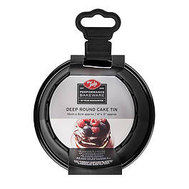 Tortownica okrągła stalowa TALA PERFORMANCE MINI CZARNA 10 cm