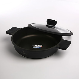 VALDINOX Expert niski 3,5 l - garnek aluminiowy z pokrywką