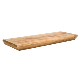 VERLO Egzos 45 x 19,5 cm - deska do serwowania przekąsek i serów z drewna dębowego