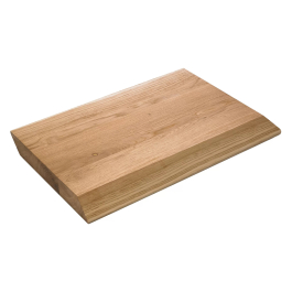 VERLO Egzos 45 x 25 cm - deska do serwowania przekąsek i serów z drewna dębowego