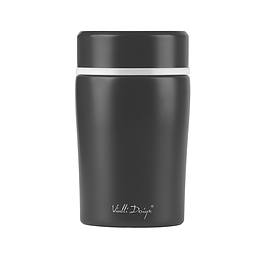VIALLI DESIGN Fuori 0,5 l grafitowy - termos obiadowy ze stali nierdzewnej