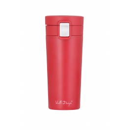 VIALLI DESIGN Fuori 400 ml czerwony - kubek termiczny ze stali nierdzewnej