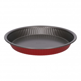 VITTERO 28 cm forma do pieczenia tarty ze stali węglowej