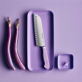 WUSTHOF Classic Colour 17 cm - nóż japoński Santoku ze stali nierdzewnej
