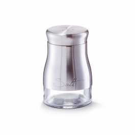 ZELLER Steel Salt - solniczka ze stali nierdzewnej