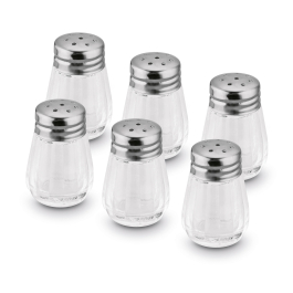Zestaw szklanych przyprawników kuchennych TADAR MINI 20 ml 6 szt.
