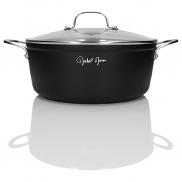 ZWIEGER Darque 6,5 l - garnek aluminiowy z pokrywką