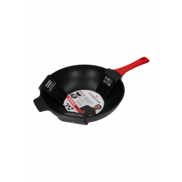 ZWIEGER Obsidian 32 cm czarny - patelnia / wok nieprzywierający