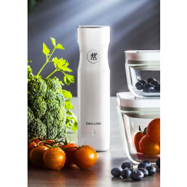 ZWILLING Fresh & Save 19 cm biała - pompka próżniowa plastikowa