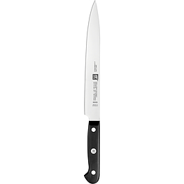 ZWILLING Gourmet 20 cm czarny - nóż do wędlin ze stali nierdzewnej