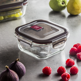 ZWILLING Gusto Quadrat 0,5 l szary - pojemnik na żywność szklany