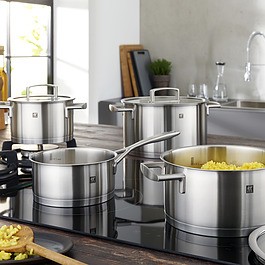ZWILLING Vitality - zestaw 5 garnków ze stali nierdzewnej z pokrywkami