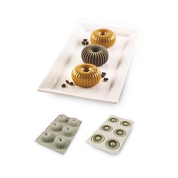 TARTUFINO Moule Chocolat mini boule Sphère en silicone SilikoMart 3Design