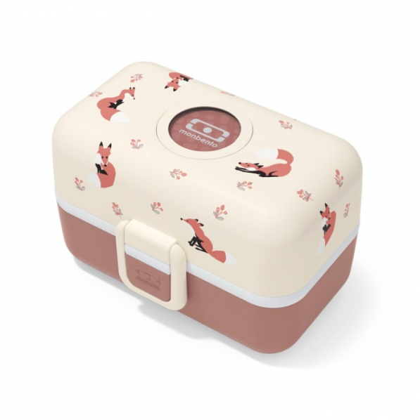 MONBENTO Tresor Fox 0,8 l - lunch box / śniadaniówka plastikowa