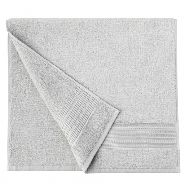 Ręcznik łazienkowy bawełniany MISS LUCY MARCO GRAFITOWY 50 x 90 cm