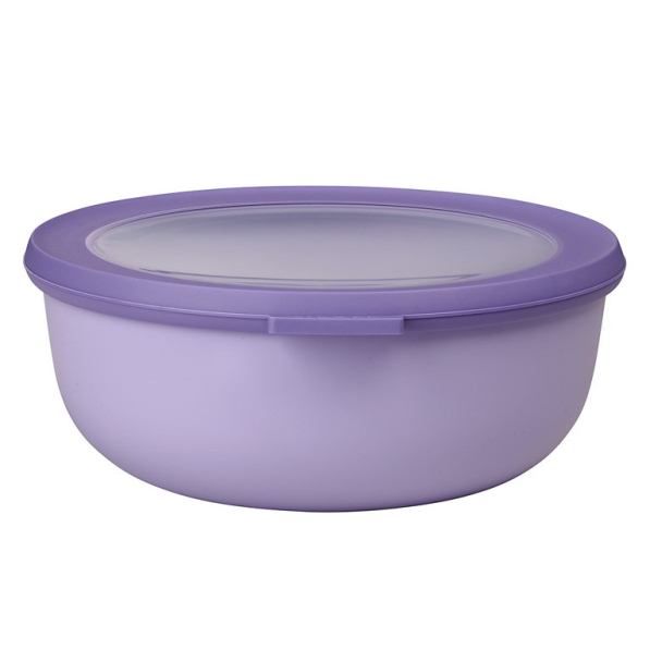 MEPAL Cirqula Nordic Lilac 1,25 l fioletowa - miska kuchenna z pokrywką