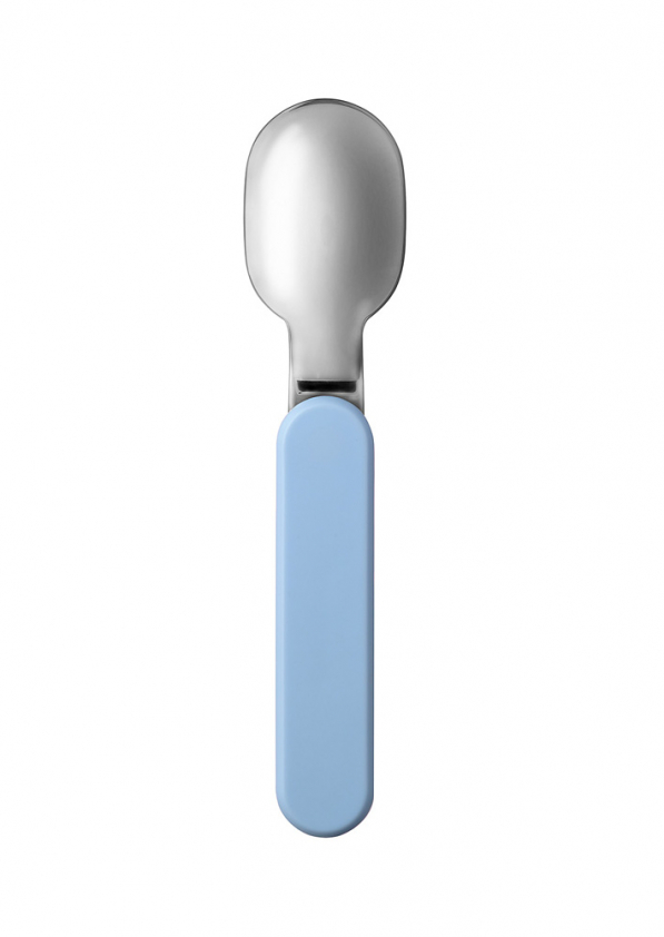 MEPAL Ellipse Nordic Blue 14,5 cm błękitna - łyżka składana ze stali nierdzewnej