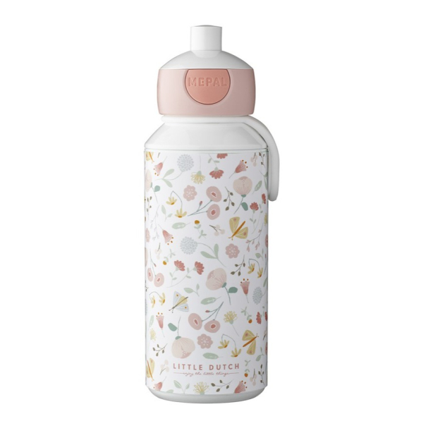 MEPAL Campus Pop-up Flowers & Butterflies 0,4 l - bidon plastikowy