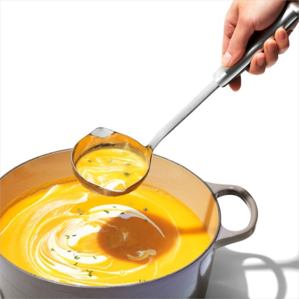 OXO Steel 33 cm - chochla / łyżka wazowa ze stali nierdzewnej