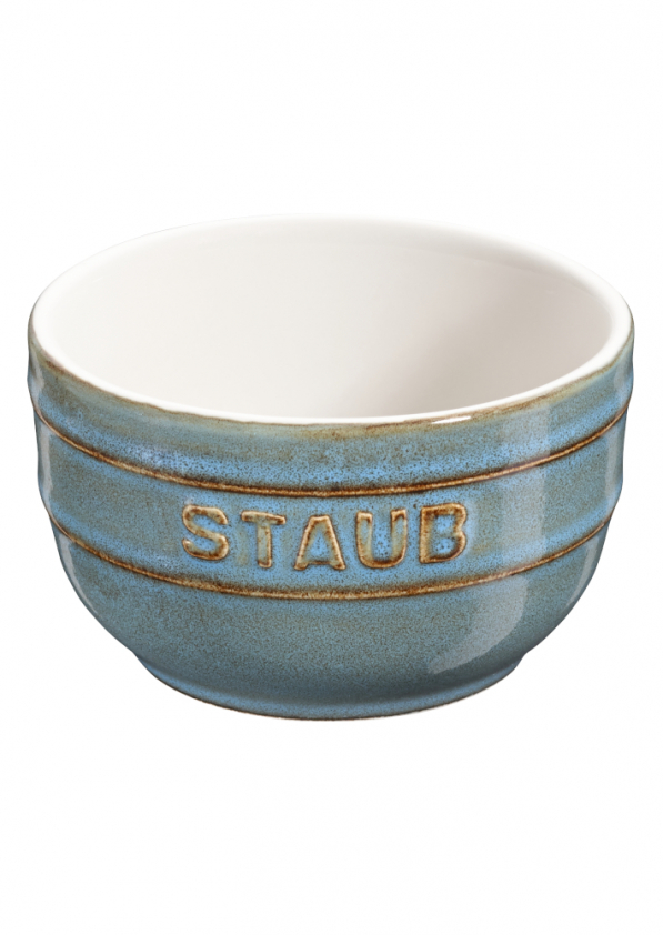 STAUB XS-Minis 2 szt. błękitne - kokilki / naczynia do zapiekania ceramiczne