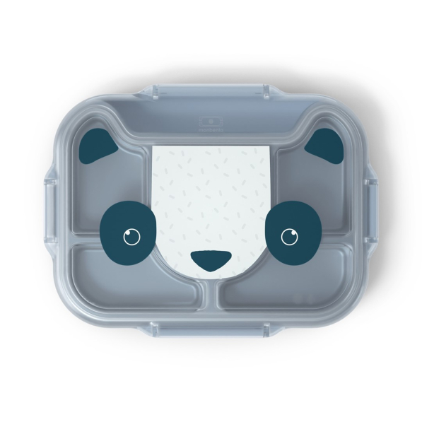 MONBENTO Wonder Blue Panda 0,95 l - lunch box / śniadaniówka dla dzieci