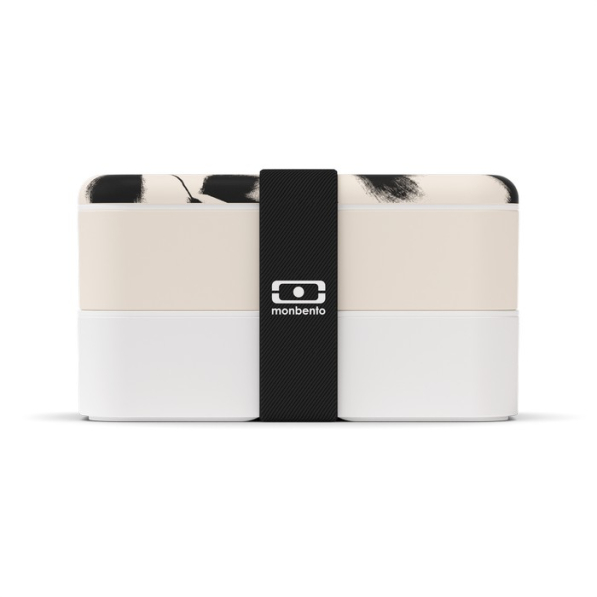 MONBENTO Bento Original Plume 1 l - lunch box / śniadaniówka dwukomorowa plastikowa