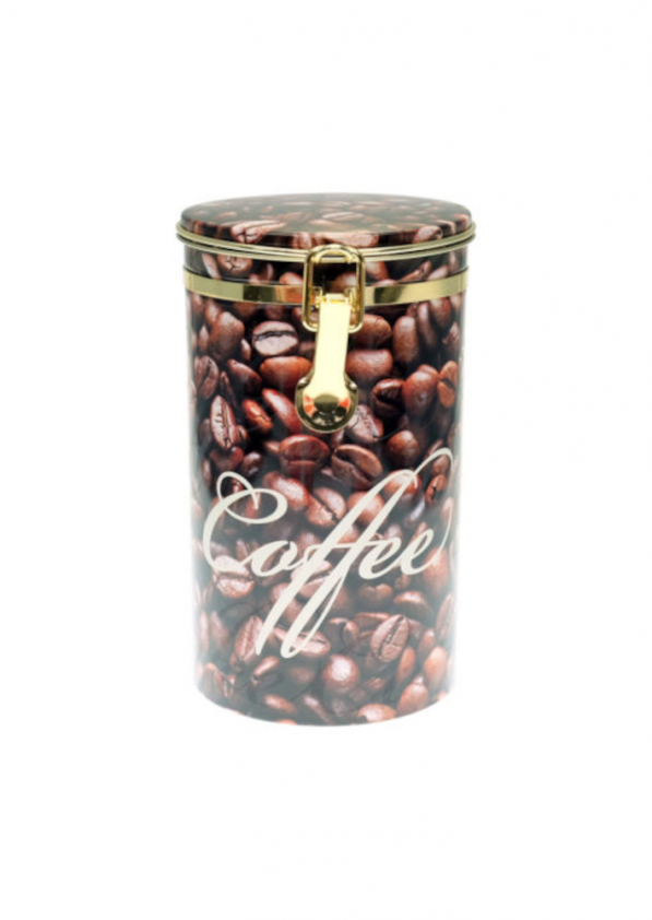 Puszka na kawę ze stali nierdzewnej EIGENART COFFEE BEAN BRĄZOWA