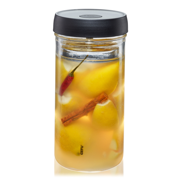 GEFU Nativo 1,5 l - słoik do fermentacji / kiszenia szklany