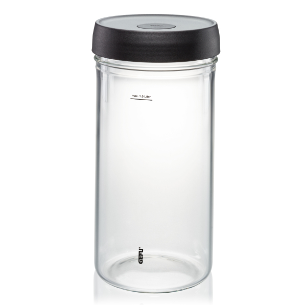 GEFU Nativo 1,5 l - słoik do fermentacji / kiszenia szklany