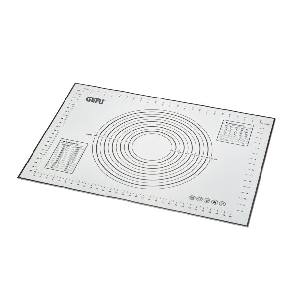 GEFU Pad 70 x 50 cm - mata / stolnica z podziałką silikonowa