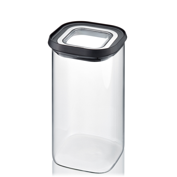 GEFU Pantry 1,4 l - pojemnik na produkty sypkie szklany z pokrywką