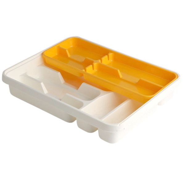 Organizer / Wkład do szuflady na sztućce plastikowy 39,5 x 31 cm