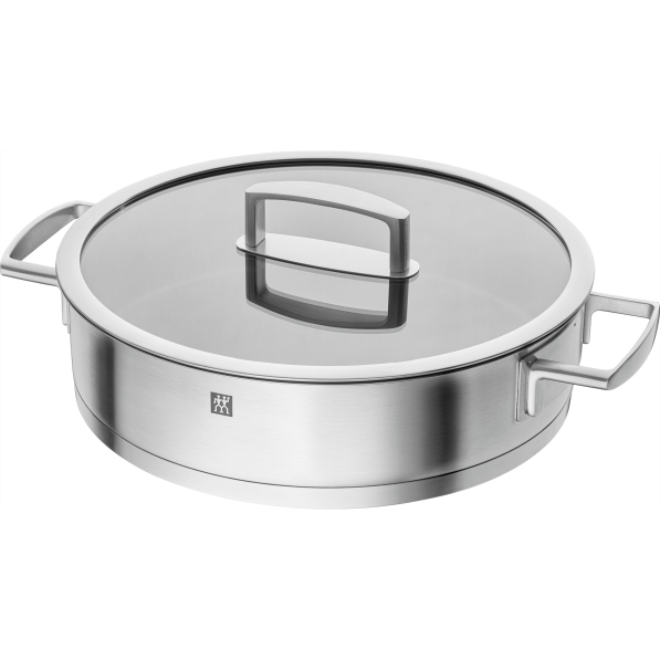 ZWILLING Vitality Saute Pan 28 cm - patelnia stalowa z pokrywką