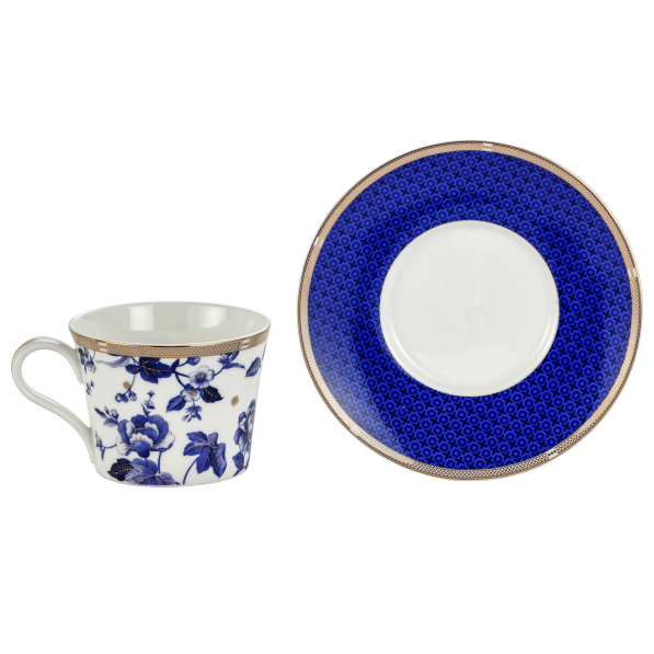 Filiżanka do kawy i herbaty porcelanowa ze spodkiem 200 ml
