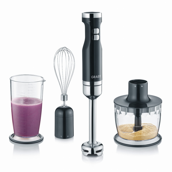 Blender kuchenny ręczny z akcesoriami GRAEF FAMILY LINE HB502 800 W