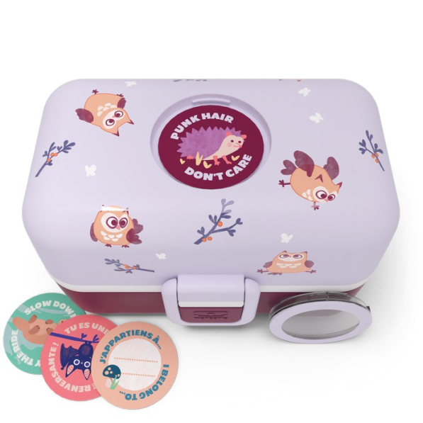 MONBENTO Tresor Owl 0,8 l - lunch box / śniadaniówka dla dzieci